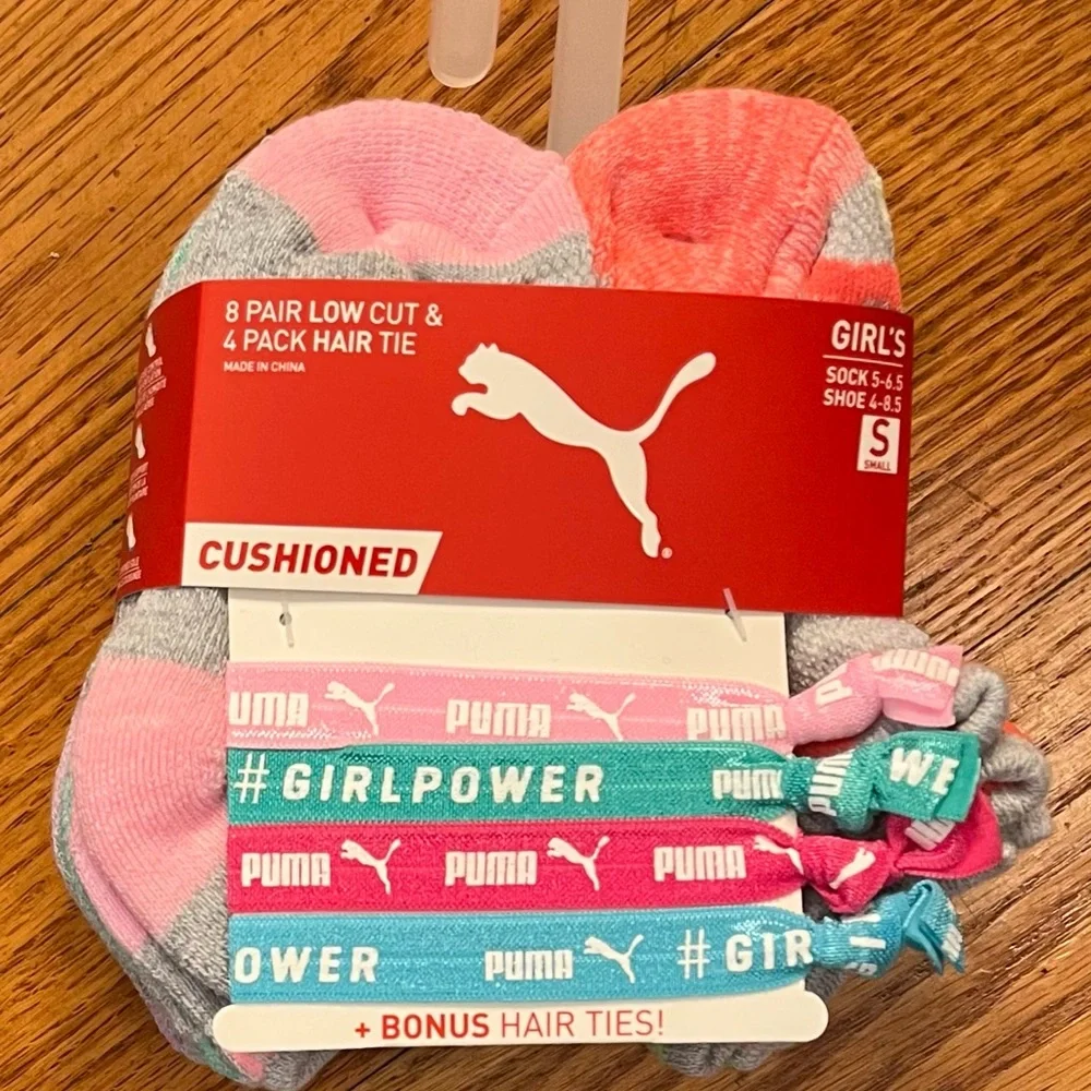 NWT Puma Low Cut Socks, +Bonus